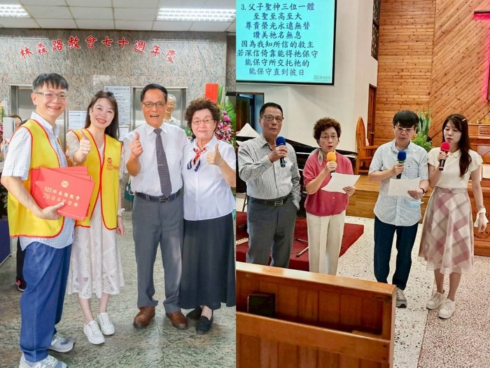 家人的扶持陪伴，成為趙雅敏服事的一大動力。（圖／趙雅敏 提供）